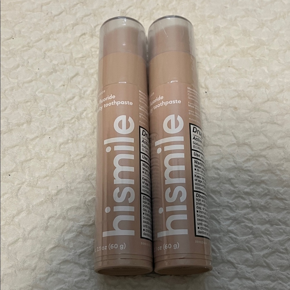 NWT Hismile Toothpastes Vanilla